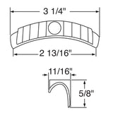 Peterbilt Amber Turn Signal Lens for Classic H4 Headlight