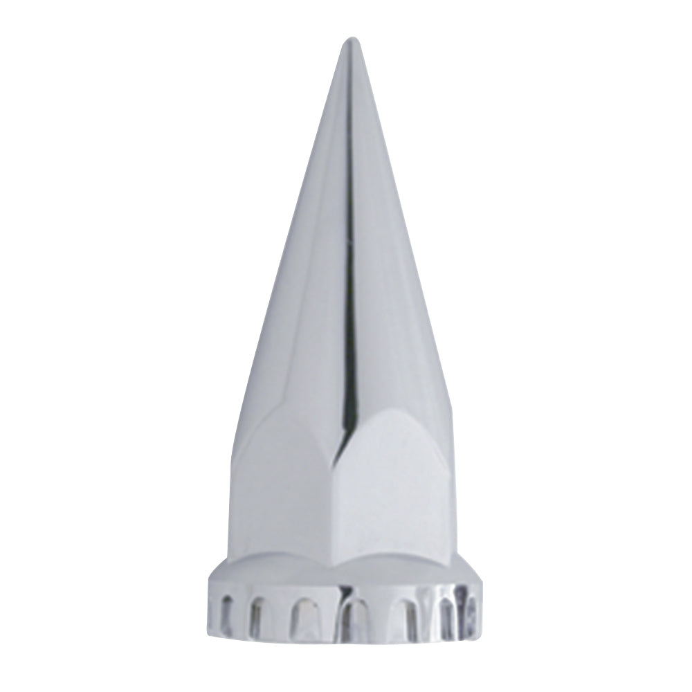 33mm Chrome Hex Gear Spike Nut Cover Thread On