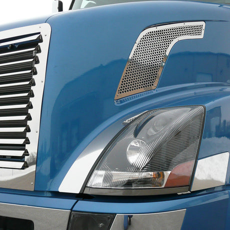 Volvo chrome inner fender trim for semi trucks