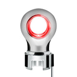 Chrome Charlotte Gearshift Knob LED For 13/15/18 Speed Adapters