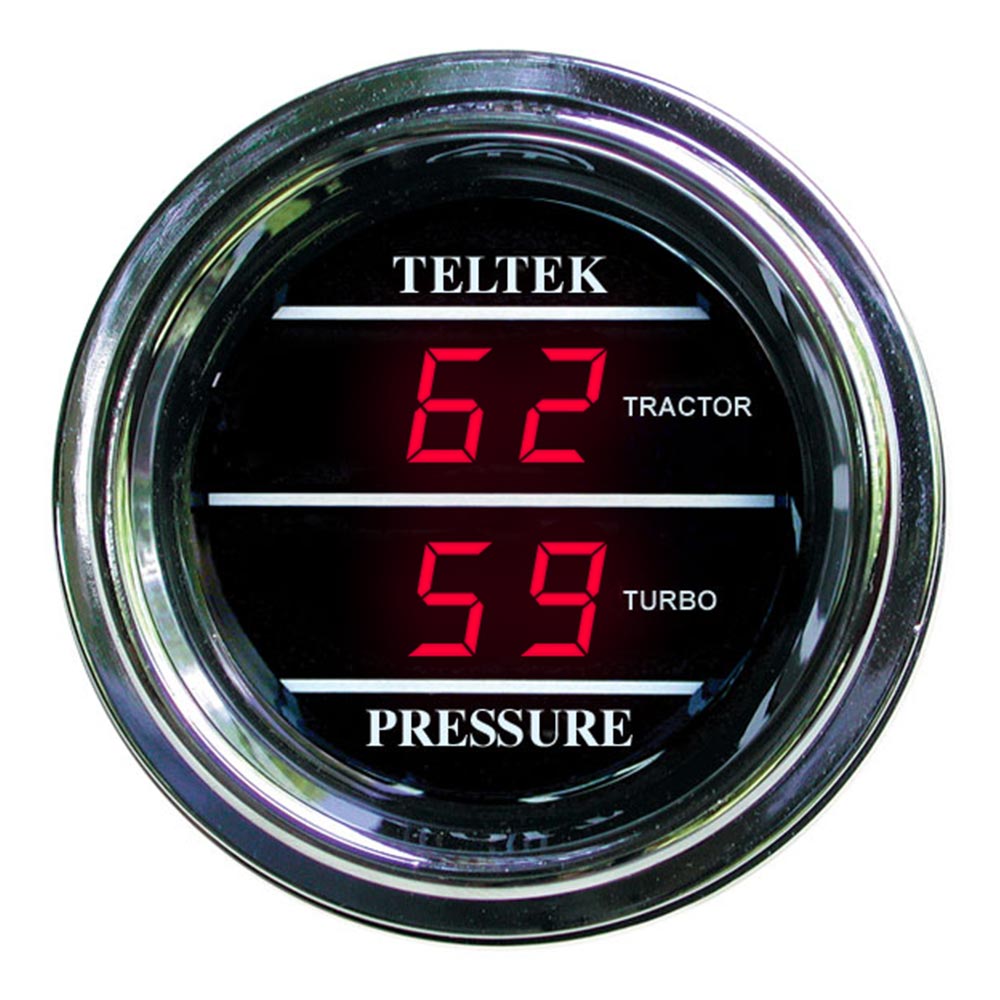 Dual Tractor and Turbo Pressure Gauge
