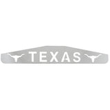 Chrome Texas Longhorn Mud Flap Weight 4"x24" (EA)