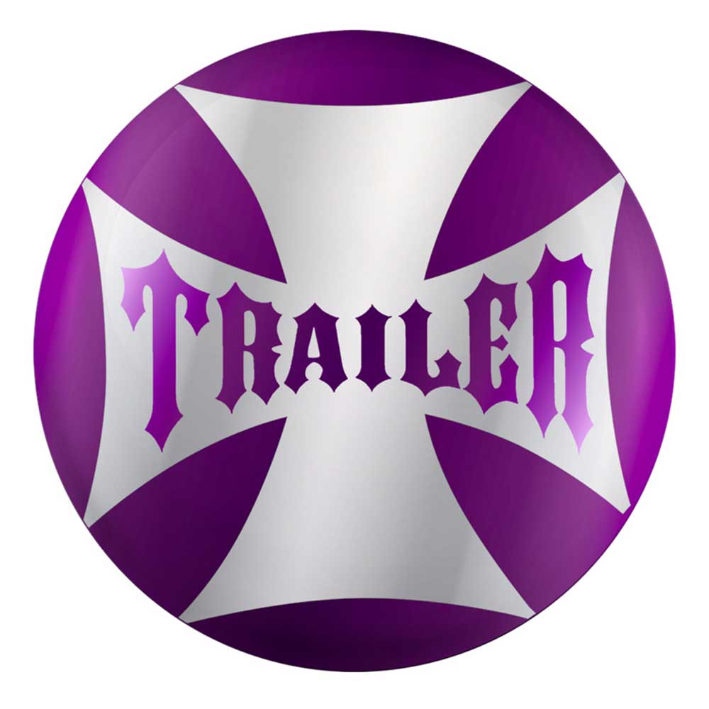 "Trailer" Maltese Cross Air Valve Knob Sticker