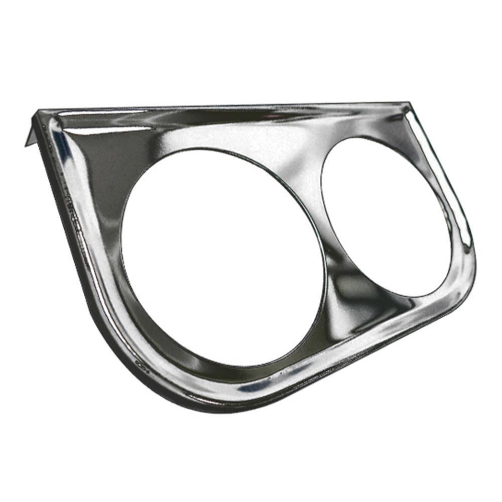Teltek Dual Chrome Gauge Bracket