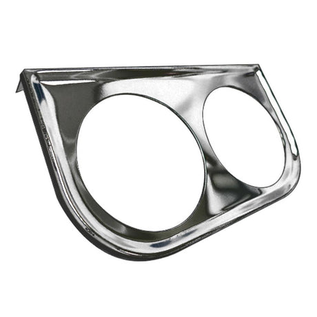 Teltek dual chrome gauge bracket
