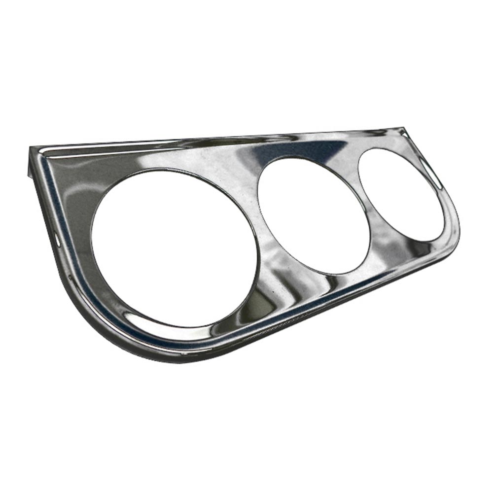 Teltek Triple Chrome Gauge Bracket