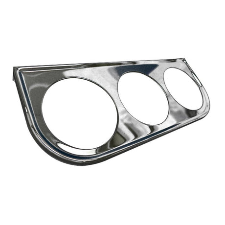 Teltek triple chrome gauge bracket