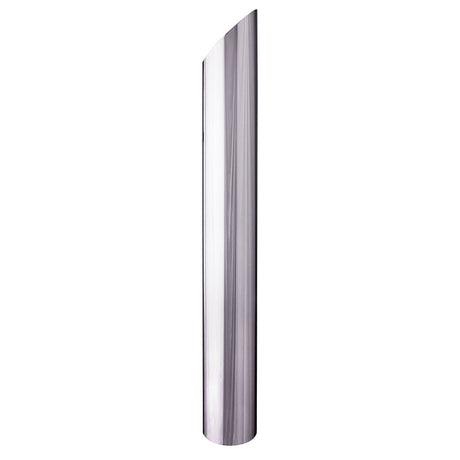 6"D X 108"L mitered one-piece chrome stack