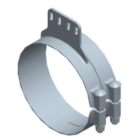Kenworth W900B over frame 7" chrome clamp for semi trucks