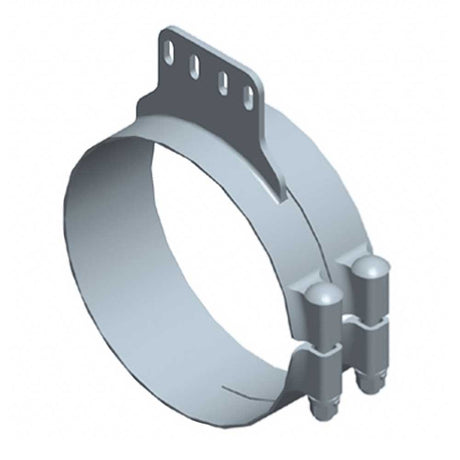 Kenworth W900B over frame 8" chrome clamp for semi trucks