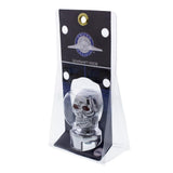 Chrome Skull Gear Shift Knob with Red Eyes