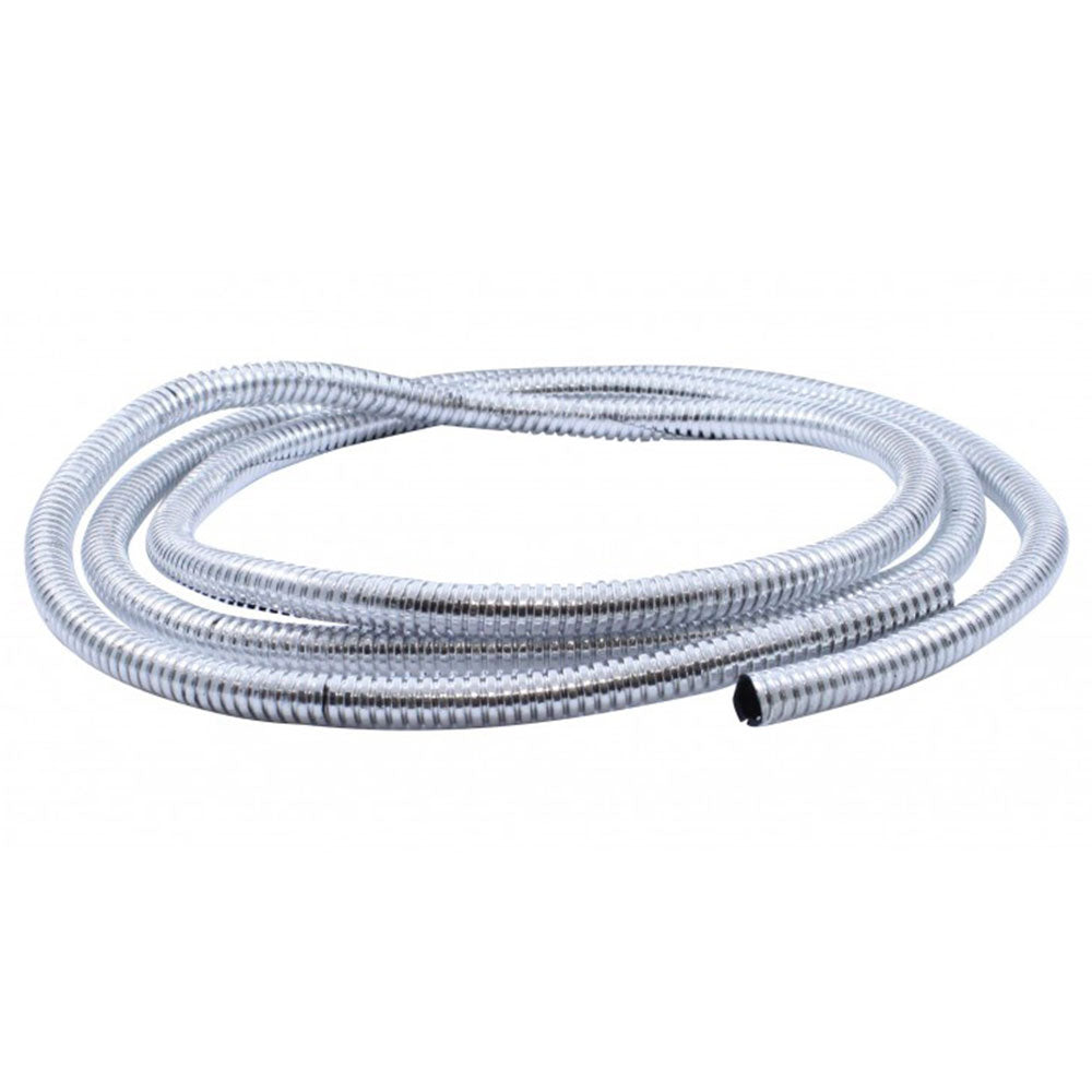 1/4" Chrome Plastic Wire Loom