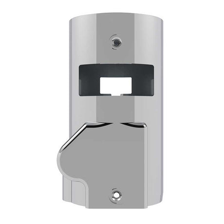 Another angle of International 5000, 7000, 8000 series chrome middle steering column cover