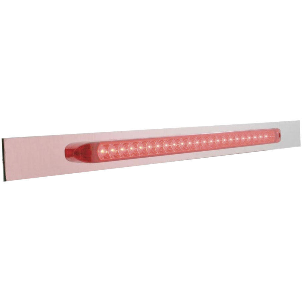 Top Mud Flap Plate with 23 LED Light Bar (EA)