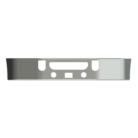 Mack Cxu, Anthem 16" set back axle chrome bumper, closer view