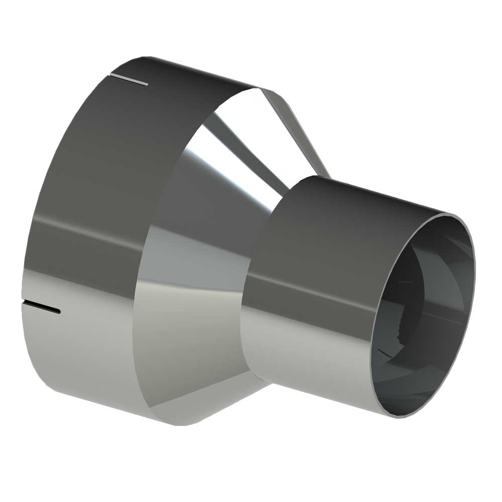 8"OD-5"OD Chrome Expanded Adapter
