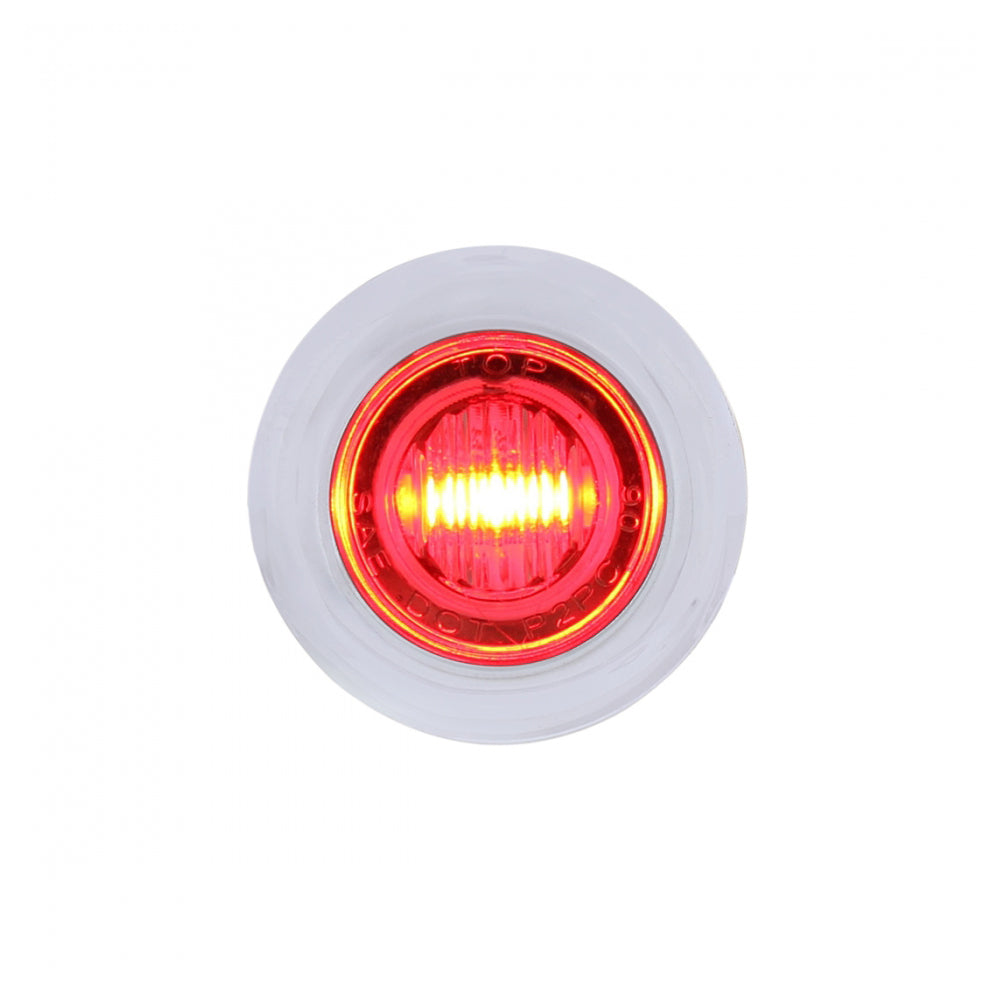 1 1/8"D Dual Function Mini LED Light with Bezel