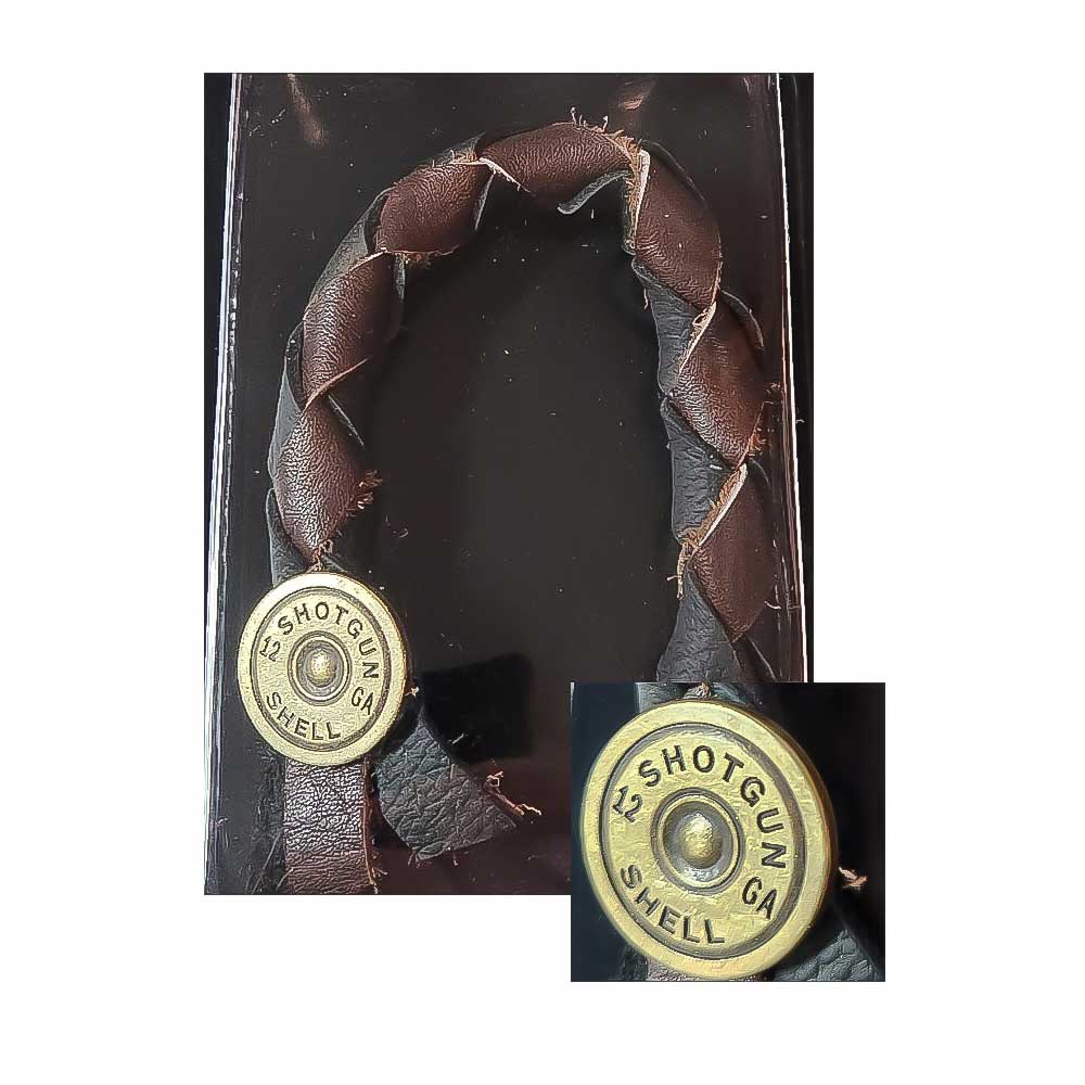 Shotgun Shell Black and Brown Pull Cord for Air Valve