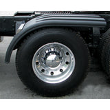 66" Black Poly Half Fenders