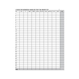 Daily and Monthly Income/Expense Record Book