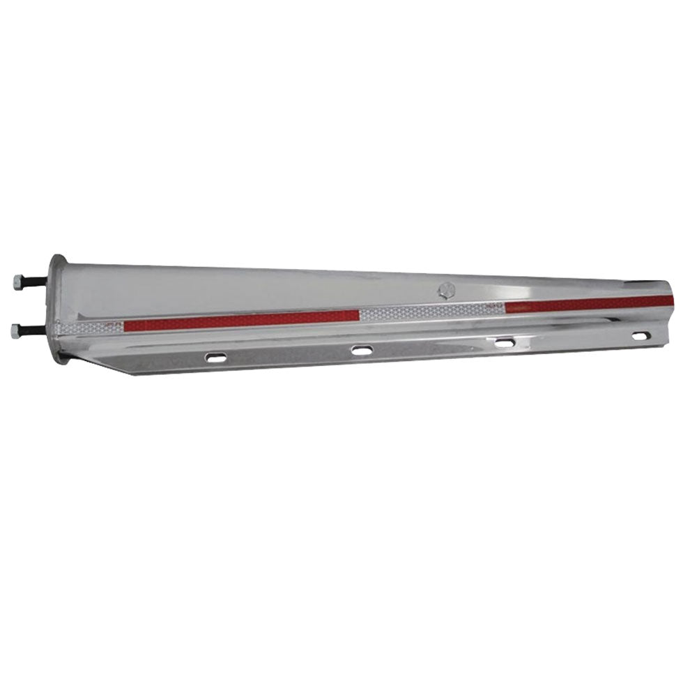 Stainless Steel Mud Flap Hanger with Reflector
