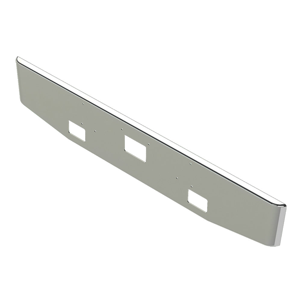 Peterbilt 379 16" Stainless Steel Tapered Bumper