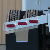 SS Angled Two-Piece Rear Light Bar with Oval LED