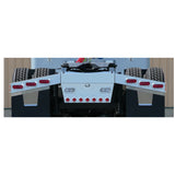 SS Angled Two-Piece Rear Light Bar with Oval LED