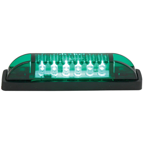 4" 6 LED thin line marker strip lights from another angle
