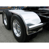 60" Stainless Steel Half Fenders