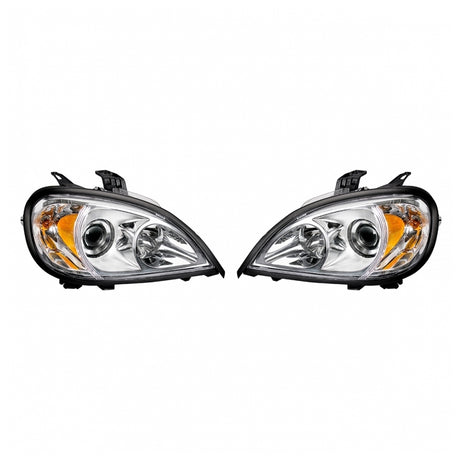 Freightliner Columbia projection headlights (PR), close-up
