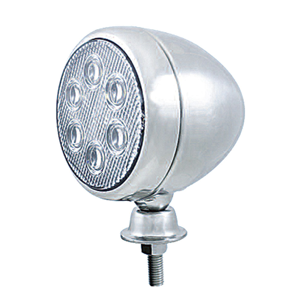 5" 6 LED Stainless Steel Teardrop Work Light