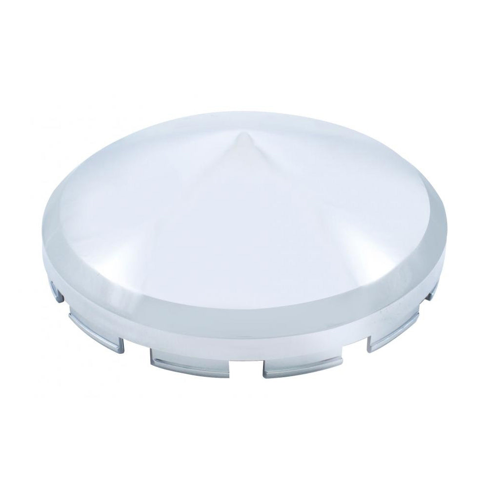 Chrome Pointed Front Hubcap For Axle Cover