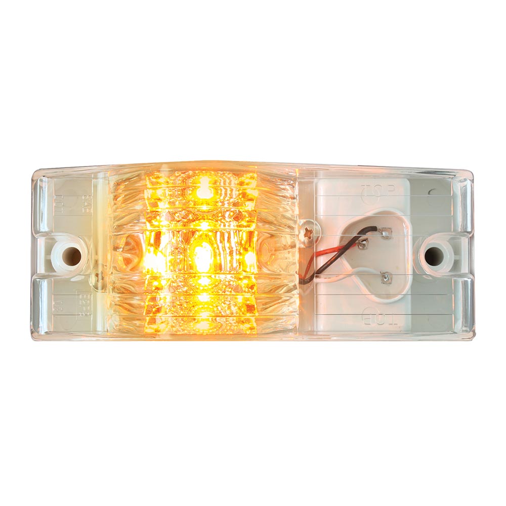 6" x 2" 9 LED Rectangular Side Mount Spyder Turn/Marker Light