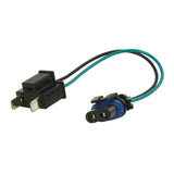 2-Blade to 2-Pin Headlight Plug Adapter