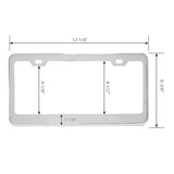 Stainless Steel License Plate Frame