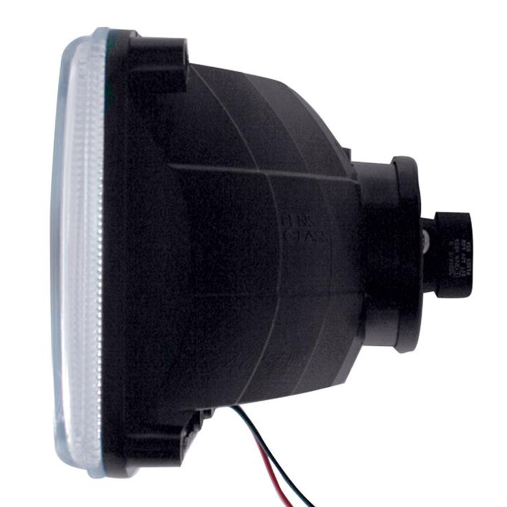 4" x 6" Rectangular Crystal Headlight with LED