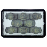6" x 4" Rectangular 8 LED High Beam Headlight
