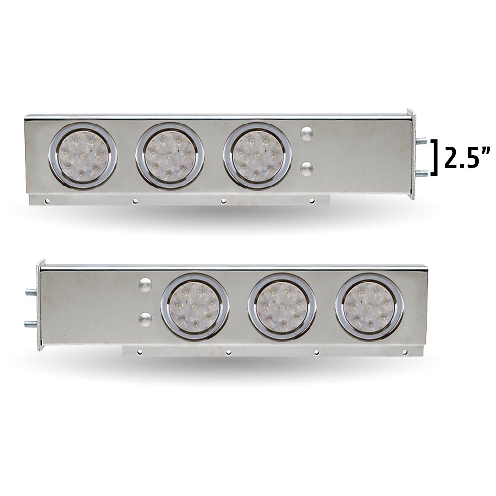 Flat Top Mud Flap Hanger with LED