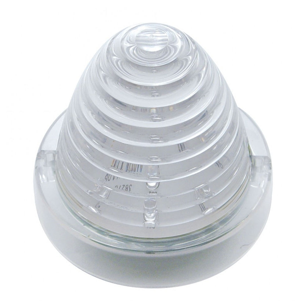 Beehive Amber 13 LED with Clear Lens Truck-Lite Style Cab Light