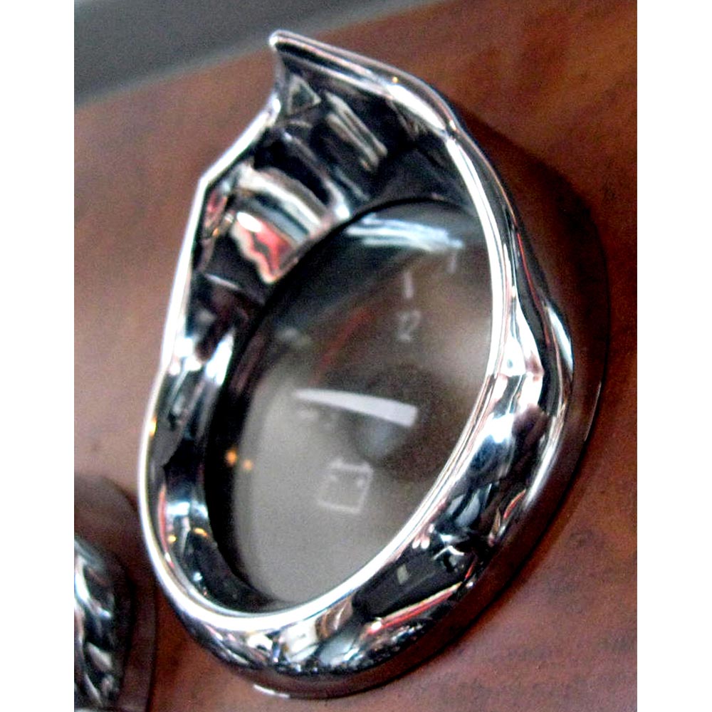 Peterbilt Chrome Wicked Gauge Bezel 2006 and Newer