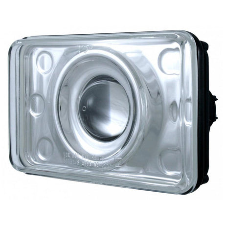 Low beam crystal projection style headlight