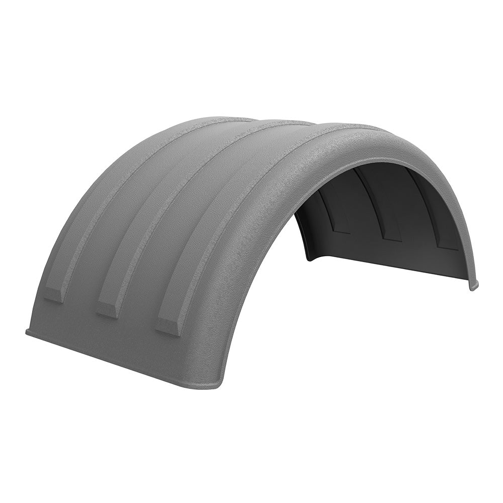 48" Galvanized Gray Poly TT Twin MIN2260 Single Axle Fender