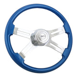 4 Spoke Painted Wood Steering Wheels 18"