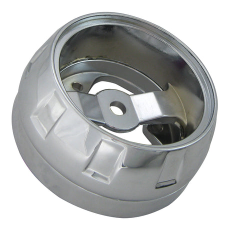 Close-up of three-hole hub adapter for Kenworth, Mack, Peterbilt, Volvo, and Western Star