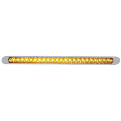 17" Reflector 23 LED turn signal light bar with bezel
