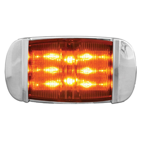 4" X 2" wide angle LED marker light
