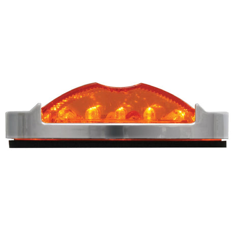4" X 2" wide angle LED marker light, close-up