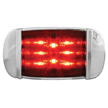 4" X 2" wide angle LED marker light, closer view