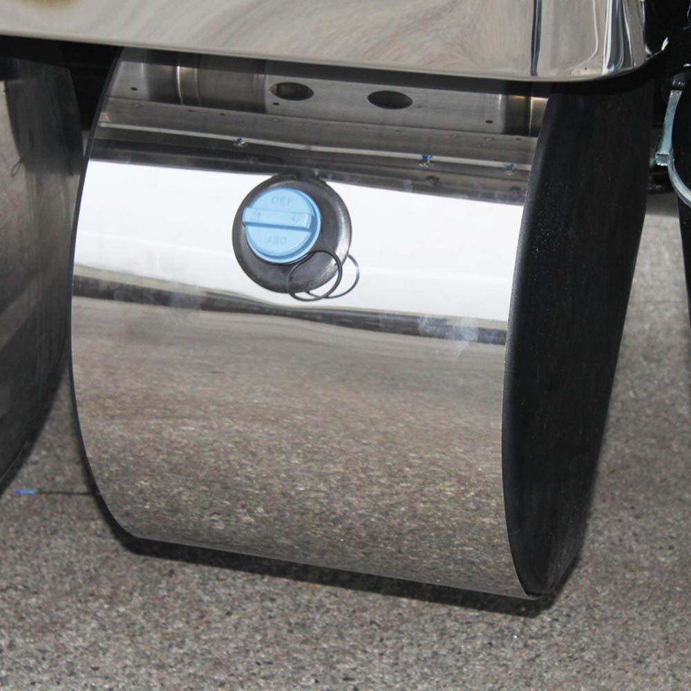 Peterbilt, Kenworth Stainless Steel Urea DEF Tank Wrap